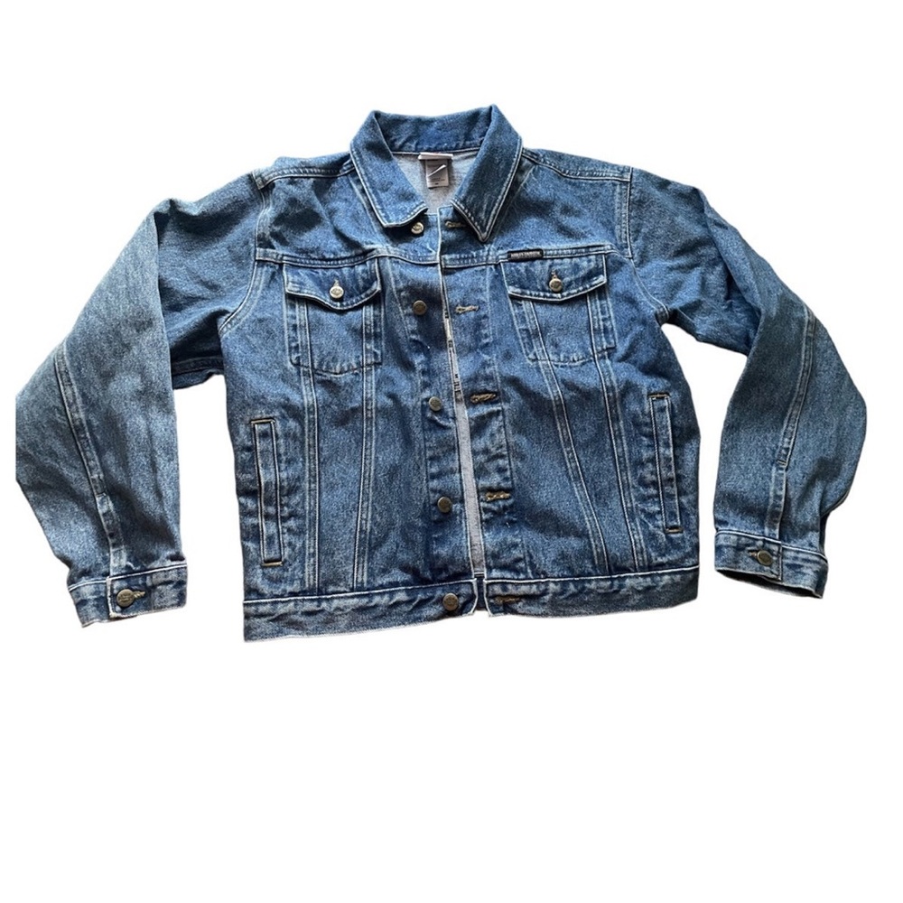 Harley Davidson Large Denim Jean jacket
